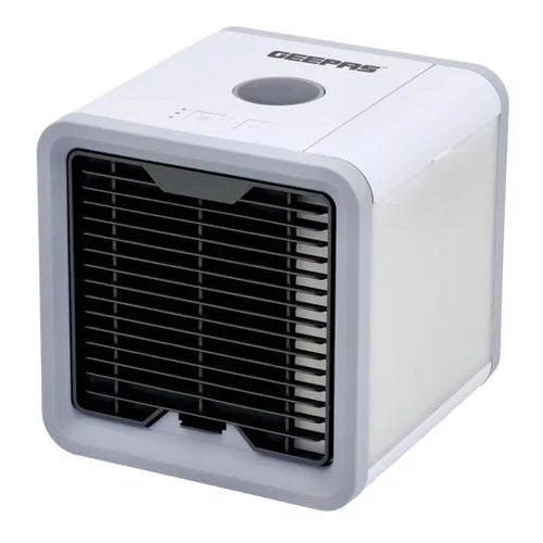 Geepas Rechargeable Mini Air Cooler/LED Night Light