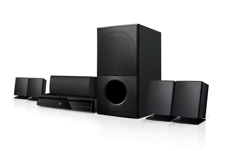 LG 5.1Ch. Bluetooth Home Theater Music System - LHD627 - Black