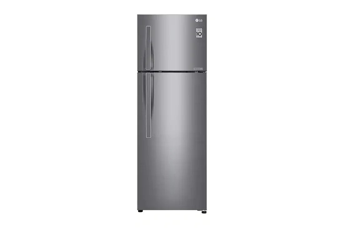 LG GN Double Door Smart Inverter Tech Refrigerator- Silver