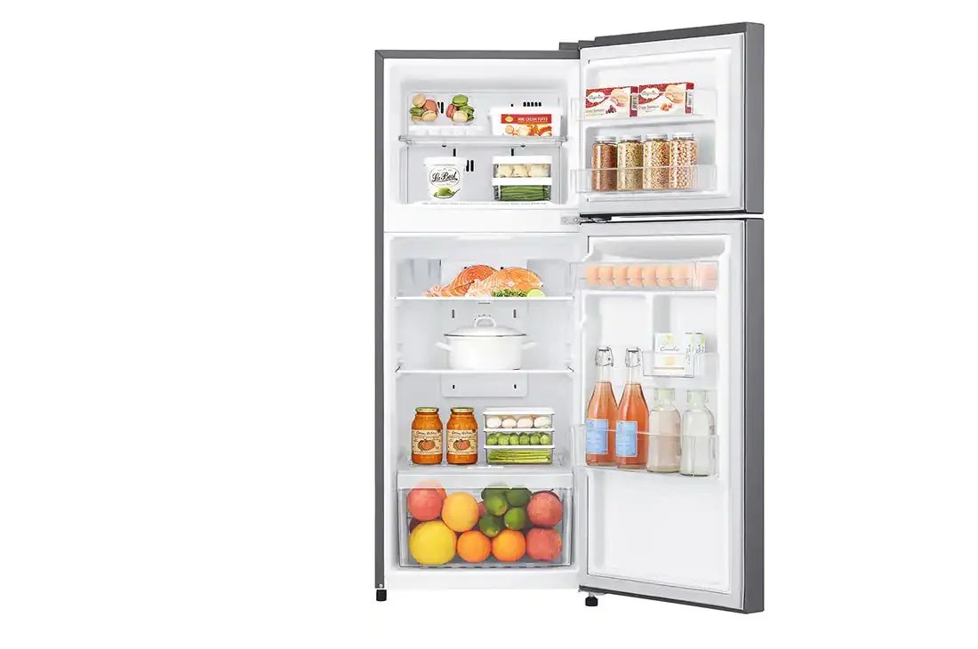 LG 184L/ 202l Double Door Smart Inverter Compressor Fridge -Silver