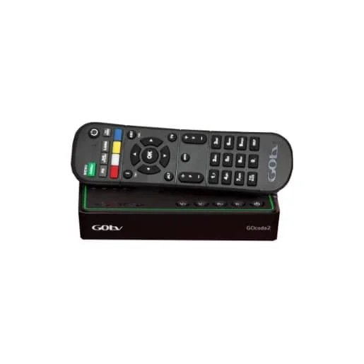 Gotv Full Package Decoder + Antenna + 1 Month Subscription – Black