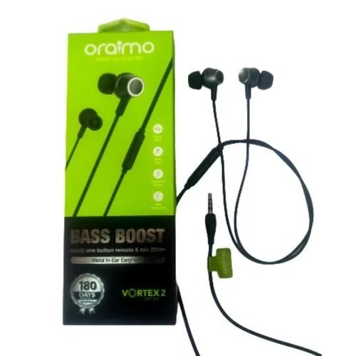 Oraimo Vortex 2 OEP-E37 Bass Boost Metal In-Ear Earphones