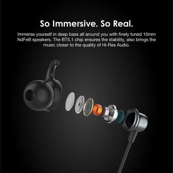 Oraimo Necklace 3 Lite Neckband Wireless Earphone