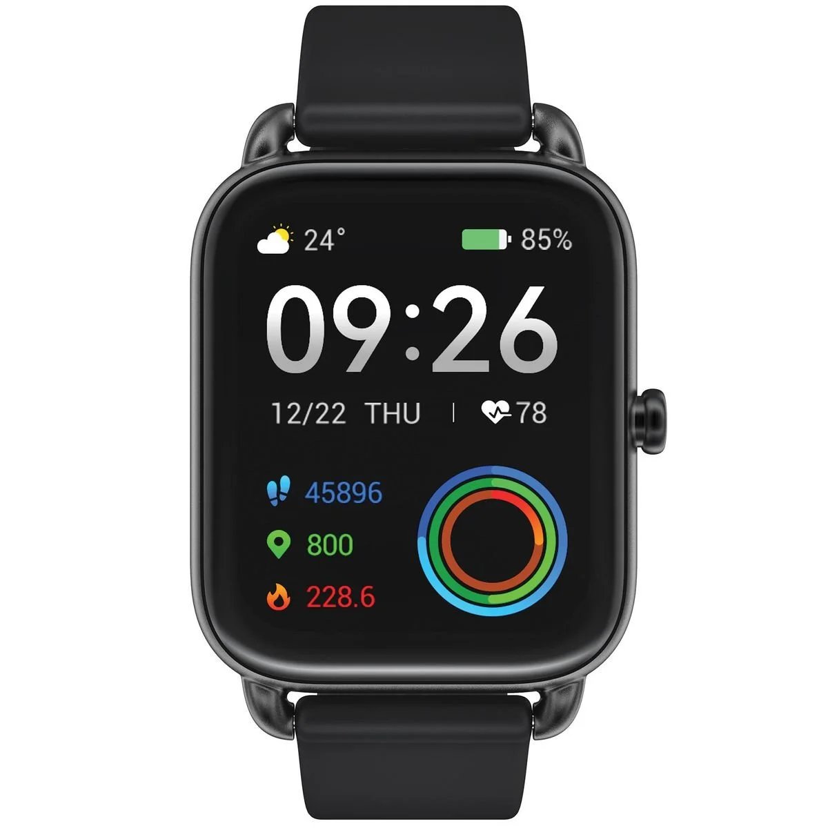 Haylou LS12 (RS4) Smart Watch with Heart Rate, Blood Oxygen & Sleep Monitor