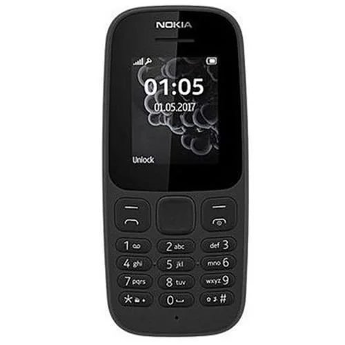 Nokia 105 1.77” Dual Sim FM Radio Torch Light 800MAH – Black