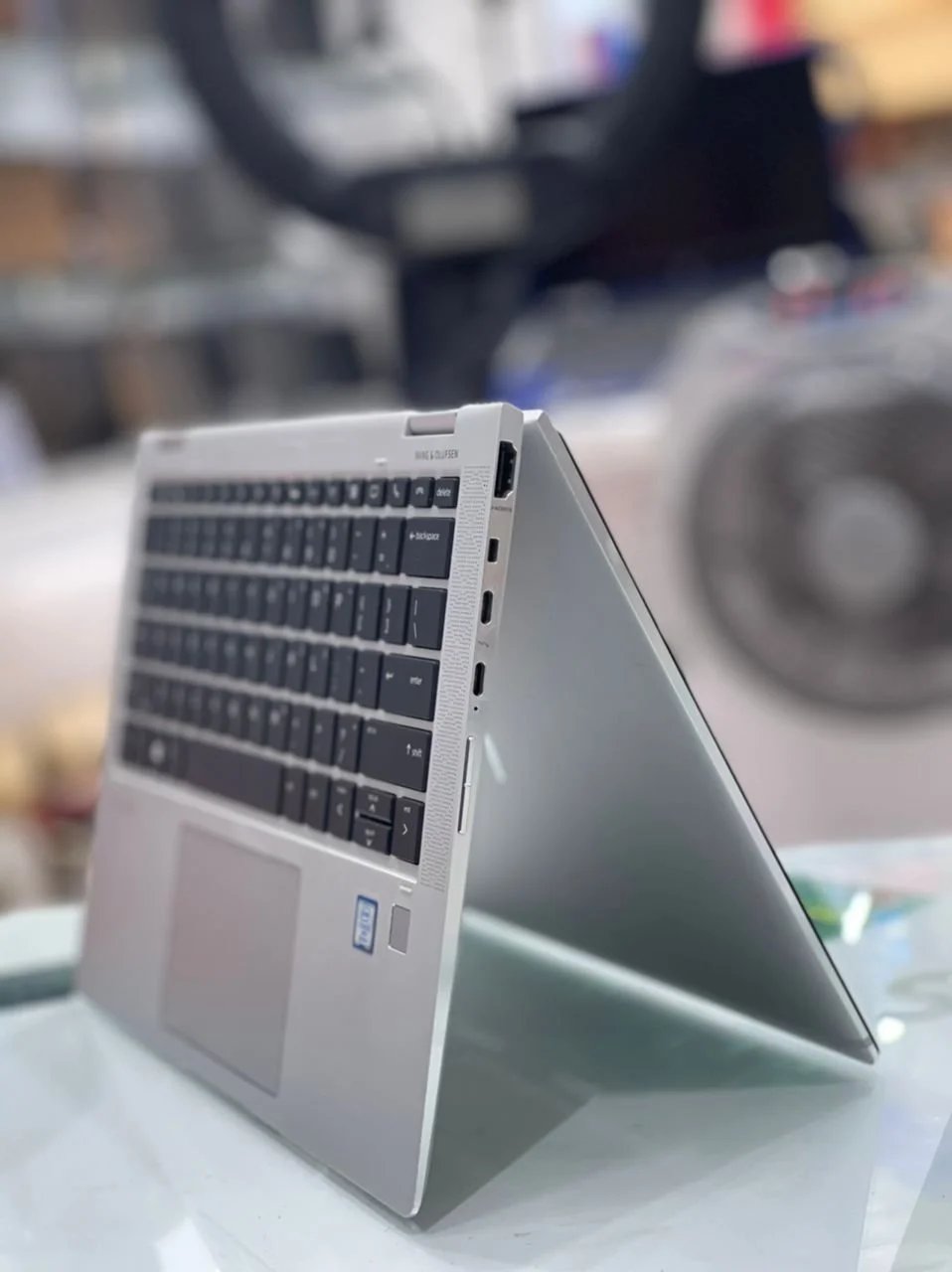 Hp Refurbished HP Elitebook x360 1030 G2/G3, core i5, 8GB RAM, 256GB SSD (Silver)