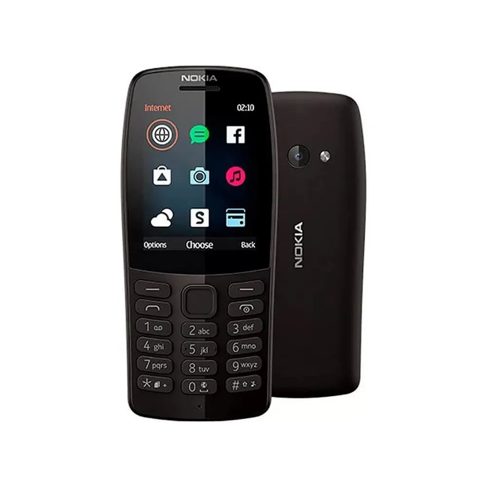 Nokia 210 16MB RAM 16MB ROM 1020 mAh – Black