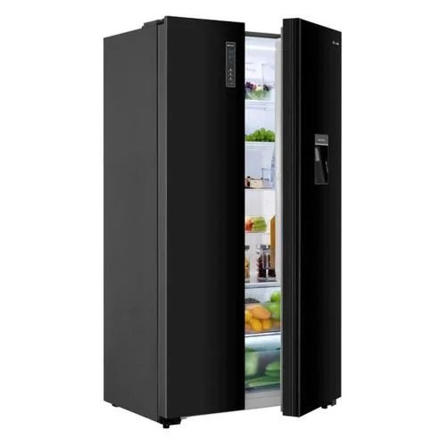 Hisense 670L Side By Side With Water Dispenser -Black