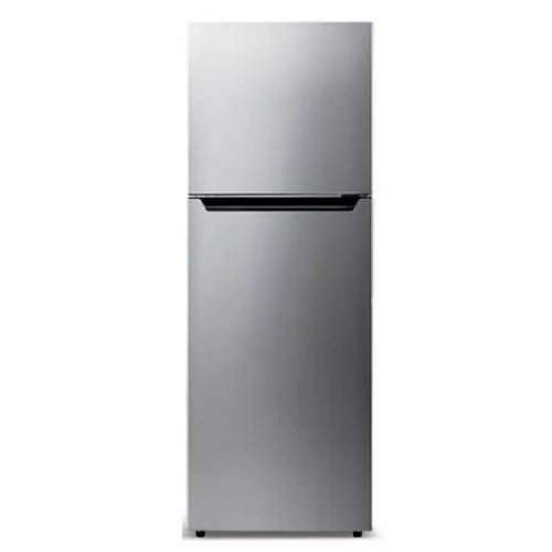 Hisense Top Freezer Double Door Refrigerator,160Litres, Gross Volume 121L - Silver