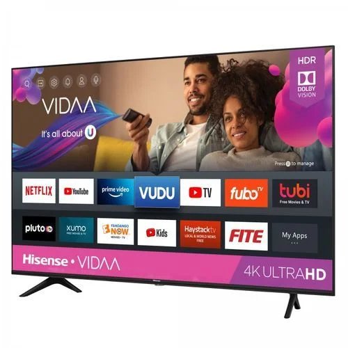 Hisense 65-inch Class A7 Series (65A7) 4K Ultra HD Smart TV; Built-in Wi-Fi, HDR, Dolby Atmos, VIDAA, Bluetooth, Free-to-Air Decoder