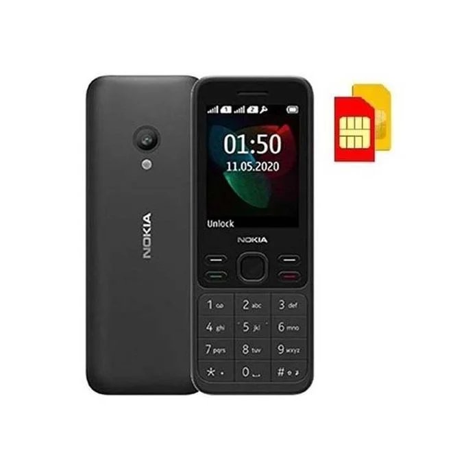 150 Dual Sim - Torch Flash Camera, FM Radio-Black