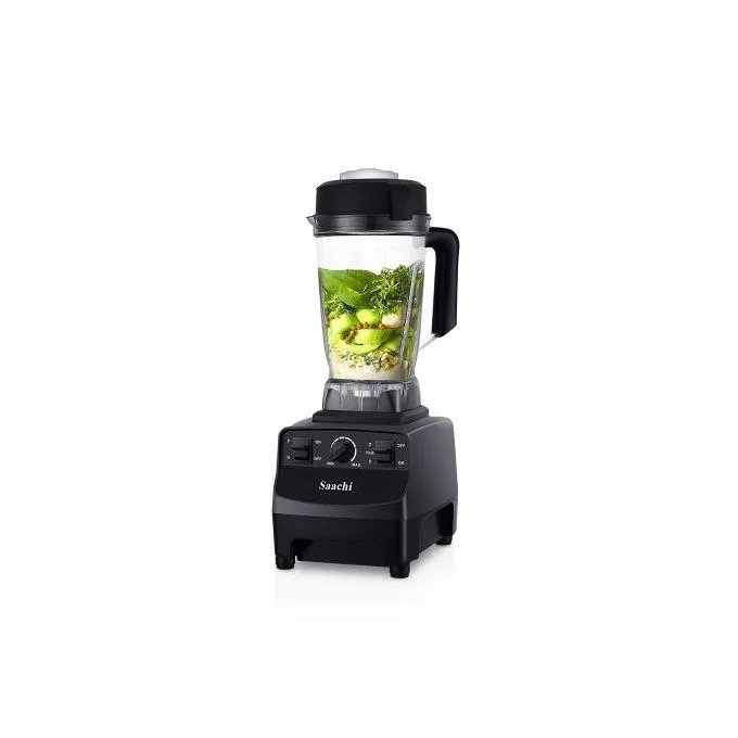 Saachi 2L Multi-Functional Heavy-duty Commercial Blender Juicer -Black.