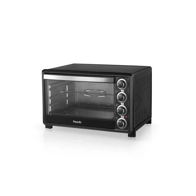 45 Litres Electric Oven With Rotisserie - Black