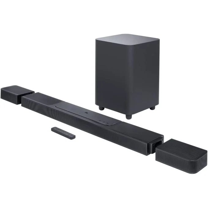 Bar 1300: 11.1.4-Channel soundbar with Detachable Surround Speakers - Black