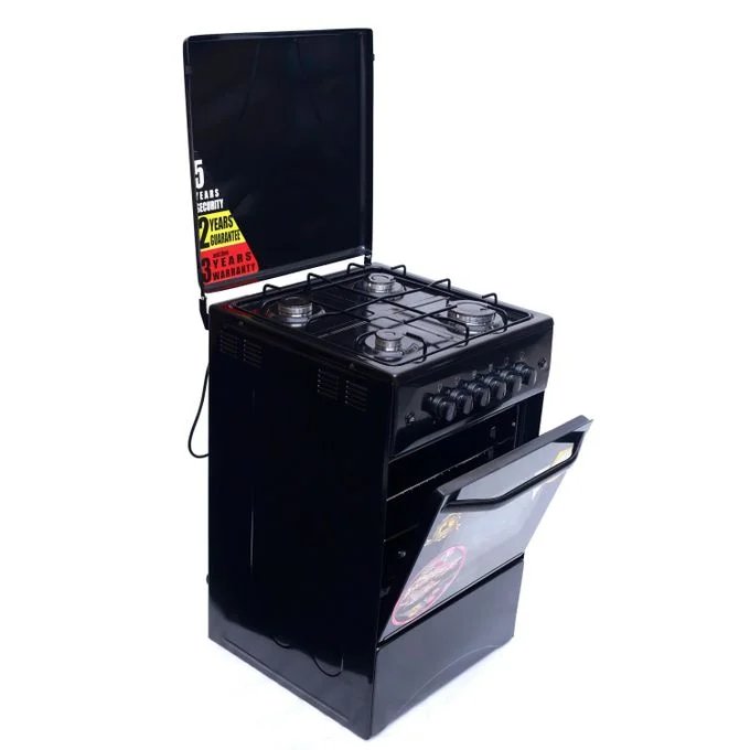 C5040G-B - 50*50 All Gas Upright Ovens - Black..