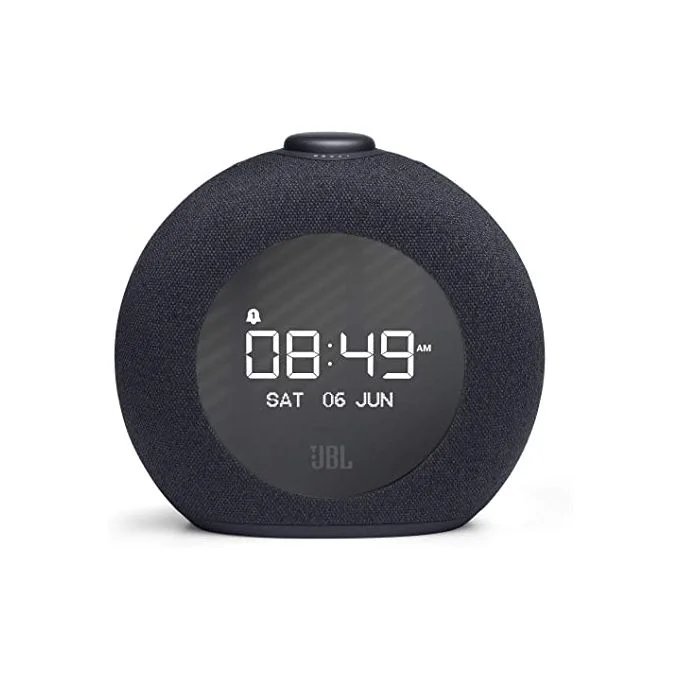 Horizon 2 DAB Bluetooth Clock Direct Power Speaker With FM Radio - Black
