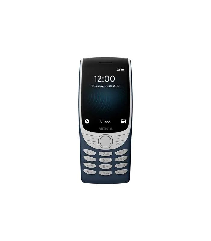 Nokia 8210 4G Dual SIM, Big Display, inbuilt MP3 Player & Wireless FM Radio | Blue