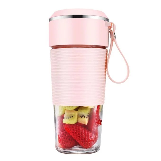 Rechargeable Portable Juicer Blender Smoothie Maker - Pink