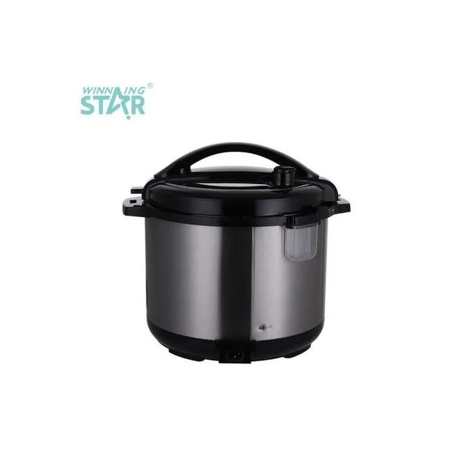 Winningstar 10L Multi-function Rice Electric Pressure Cooker With IMD Touch Panel, Silver.