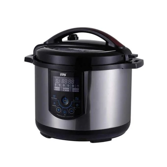 Winningstar 10L Multi-function Rice Electric Pressure Cooker With IMD Touch Panel, Silver.