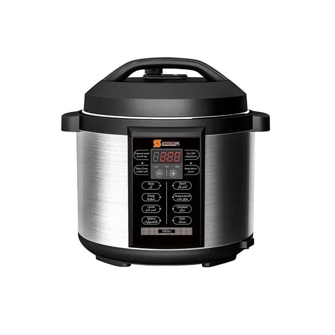 Sayona Espress Pot Digital Pressure Cooker/Rice Cooker 6liters -Black