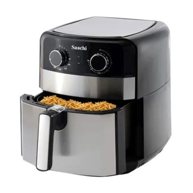Original Electric Air Fryer 5litres - Silver & Black