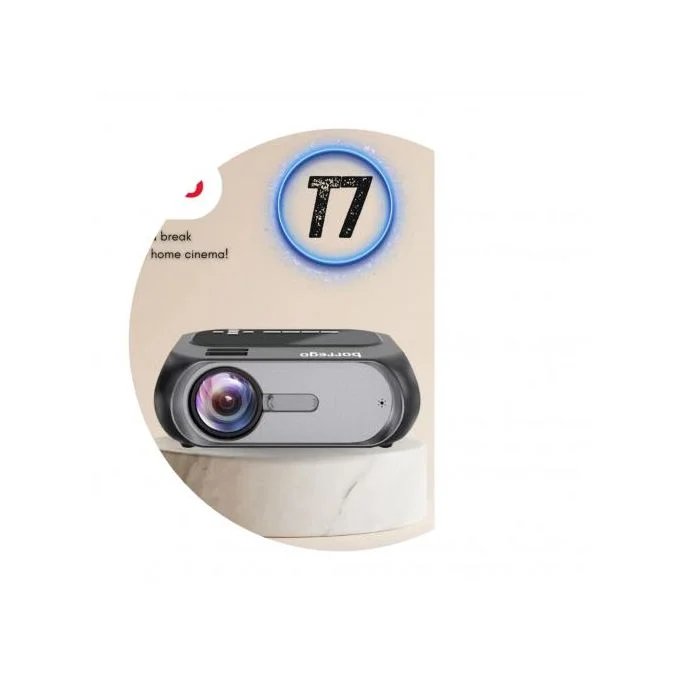 Projector 4000Lumens Max 200 "HD Large Screen HDMI - Multi