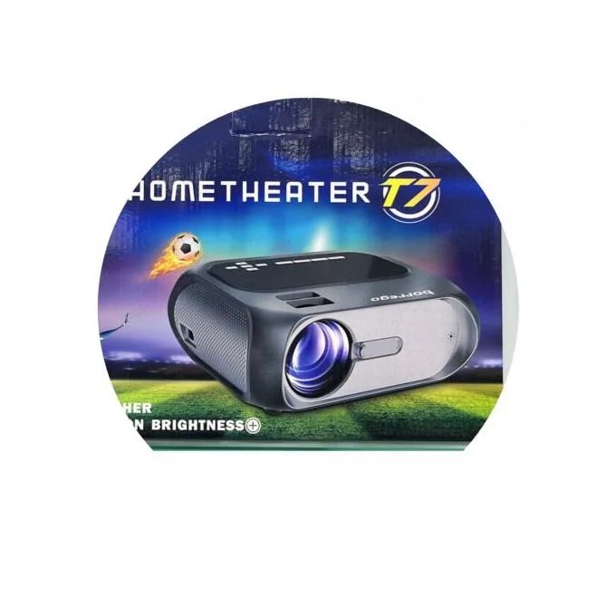 Projector 4000Lumens Max 200 "HD Large Screen HDMI - Multi