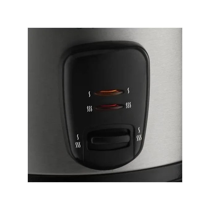 Russell Hobbs Rice Cooker And Steamer, 1.8L - Silver