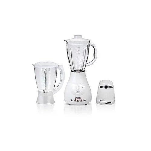 Saachi 3 In1 Double Jar Blender, 1.5 Litres - White