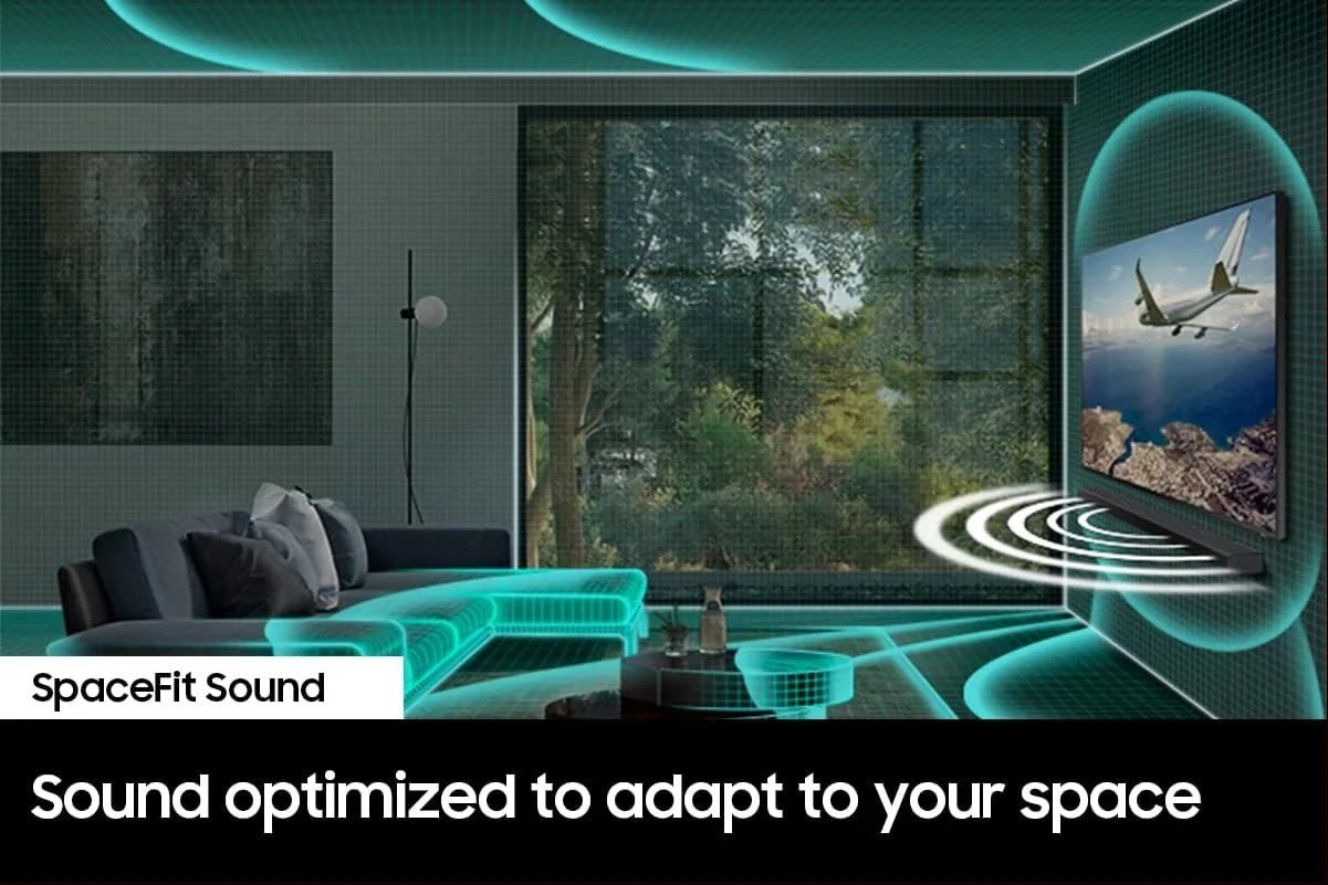 SAMSUNG HW-Q800B 5.1.2ch Soundbar w/ Wireless Dolby Atmos, DTS:X, Q Symphony, SpaceFit Sound, Built In Voice Assistant, AirPlay 2, Game Pro Mode, Tap Sound