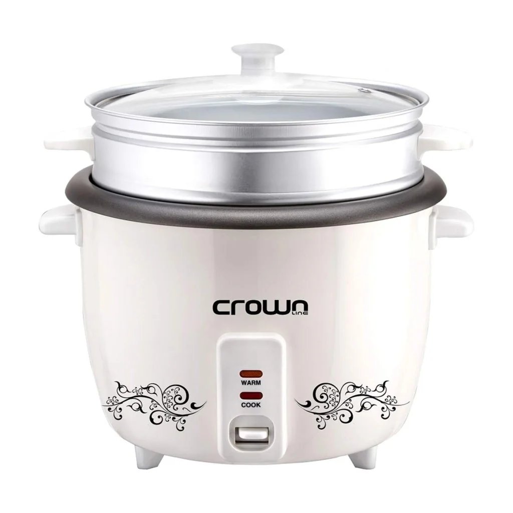 Crownline 1.8L Rice Cooker W/ Steamer | Rc-170