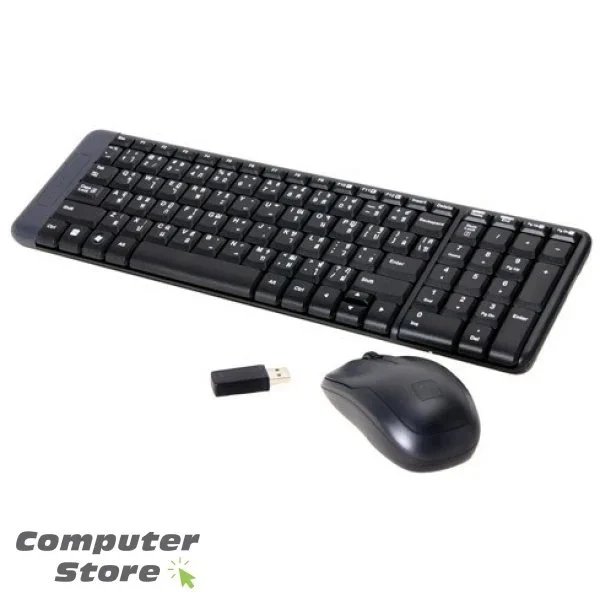 Logitech Mk220 Wireless Keyboard And Mouse Combo Black