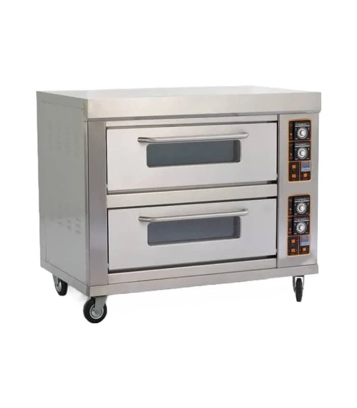 Double Deck 6 Tray Electric Baking Oven