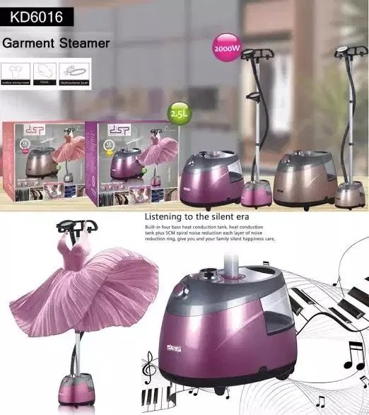 DSP Garment Steamer 2000W 2.5L With Thermostat Controlled KD6016 – purple