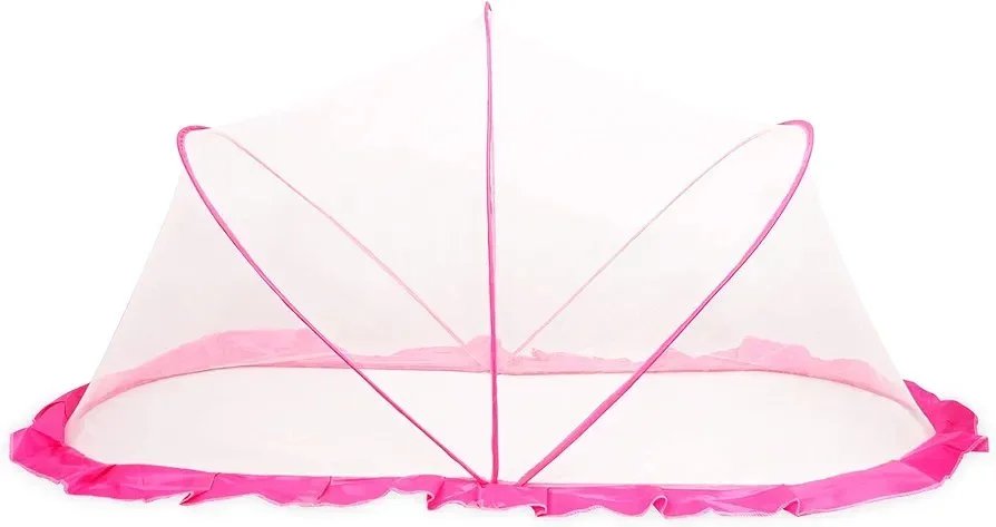 Classic Mosquito Net Baby Mosquito Net | Bottomless Net for Infants, for Safe & Easy Use | Ensures Your Baby's Safe Sleep |135cmX65cmX65cm (0 to 24 Months) - Blue
