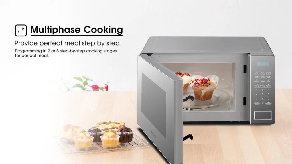 Hisense H20MOMS11 20L Microwave Oven - Cook, Reheat, and Defrost with Ease and Speed!