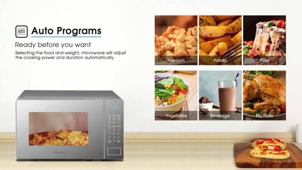 Hisense H20MOMS11 20L Microwave Oven - Cook, Reheat, and Defrost with Ease and Speed!
