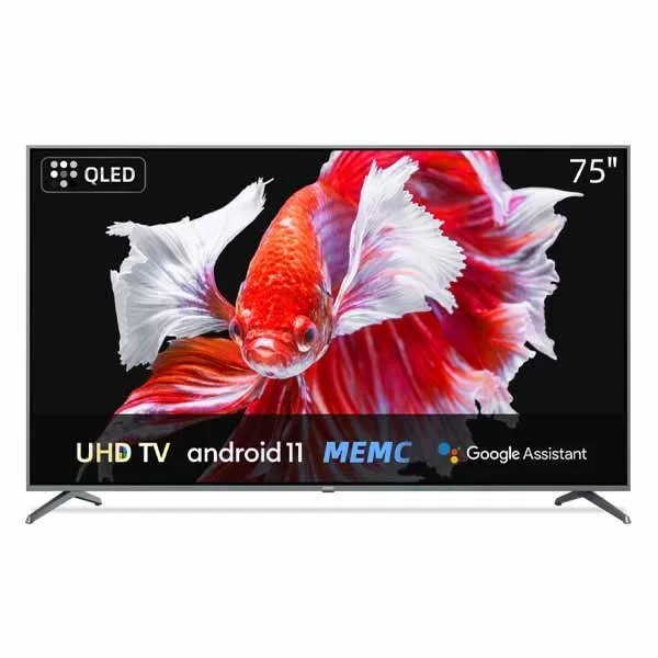 ChiQ 75 Inches LED 4K UHD Google TV Black | U75F8TG