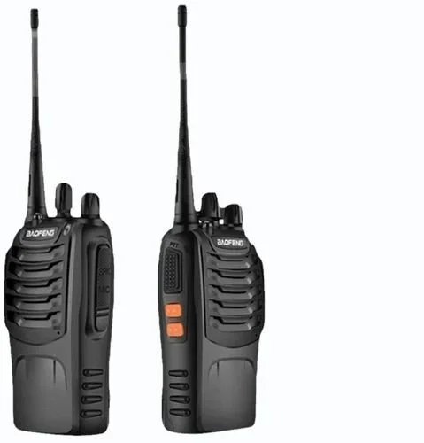 Baofeng 888s License Free Walkie Talkie(Range Upto 2km), Size: Pocket Size