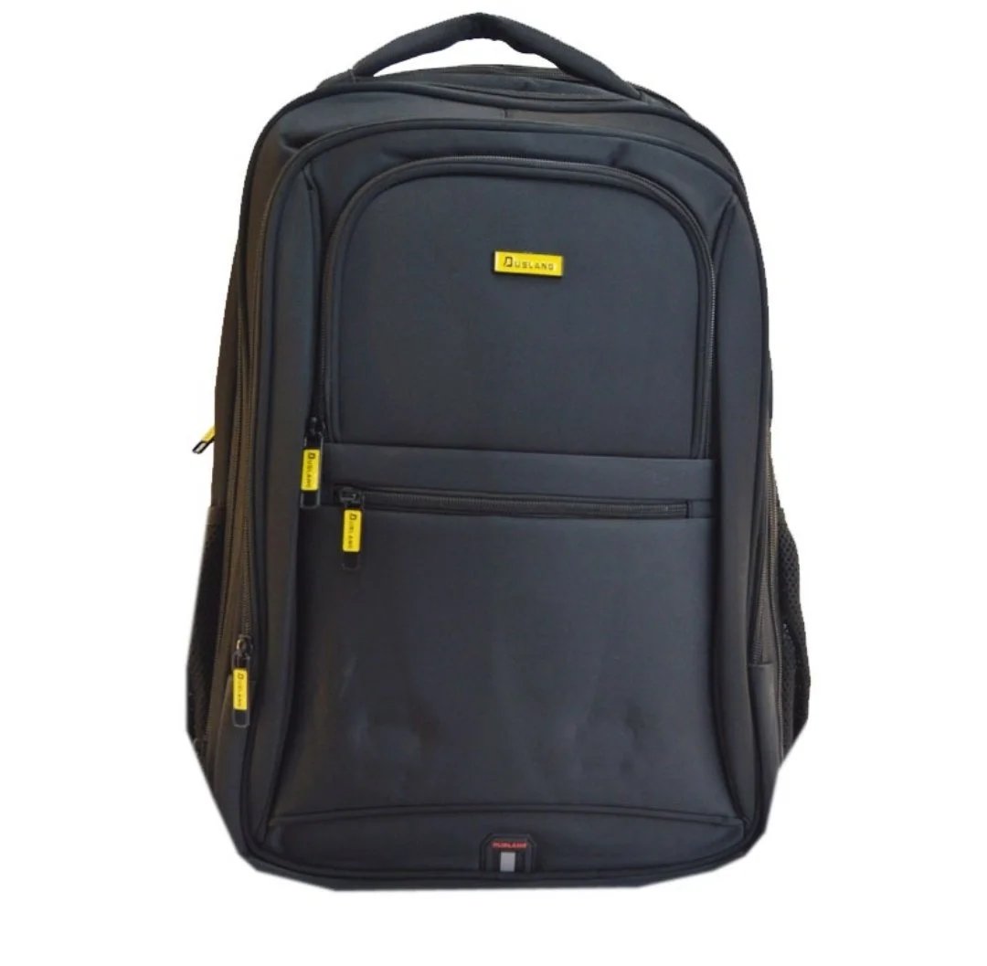 Duslang black laptop Backpack