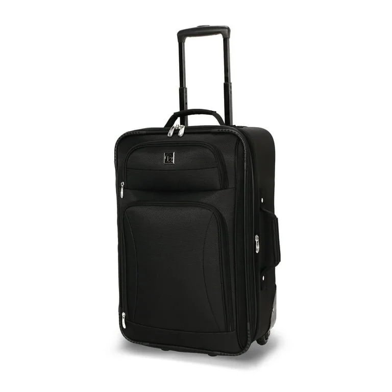 Germlin large travel bag ,luggage 2 wheel black bag.