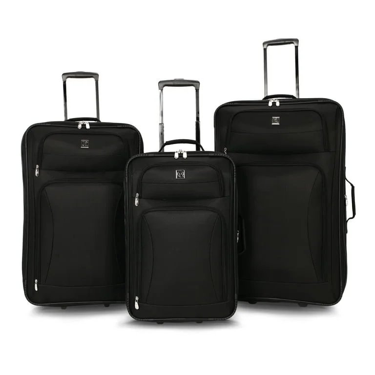 Germlin large travel bag ,luggage 2 wheel black bag.