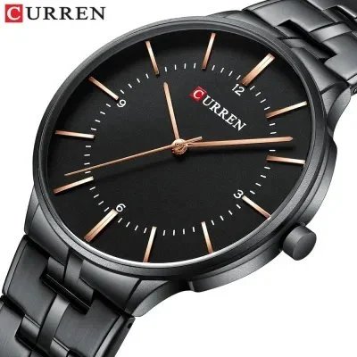 CURREN 8321 Men's Stainless Steel Casual Fashionable Analog Wristwatch