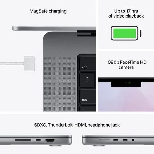 Apple MacBook Pro With M1 Pro Chip (New)-Silver