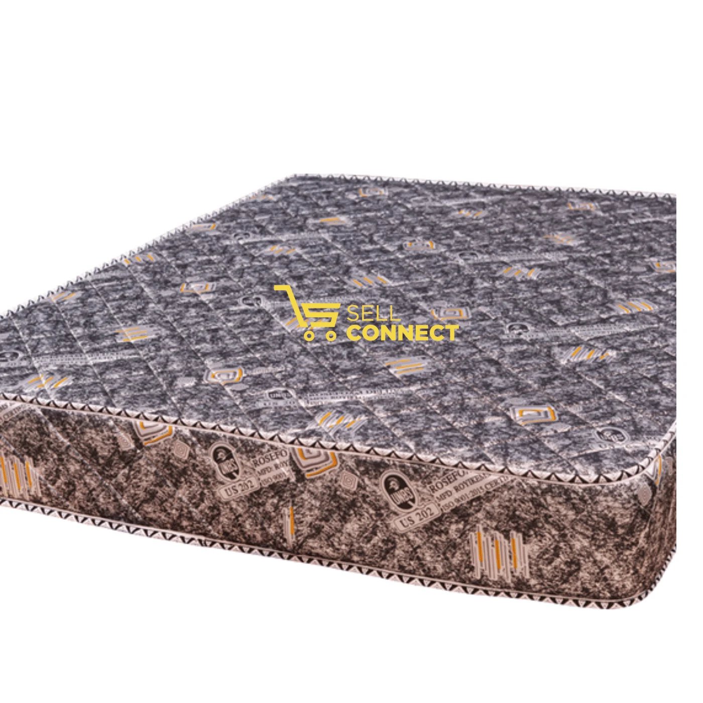Roseform Delux quilted mattresses 5by6 12"
