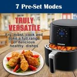 Sonashi 4.2 L Digital Air Fryer 1300W Saf-420 Black