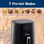 Sonashi 4.2 L Digital Air Fryer 1300W Saf-420 Black