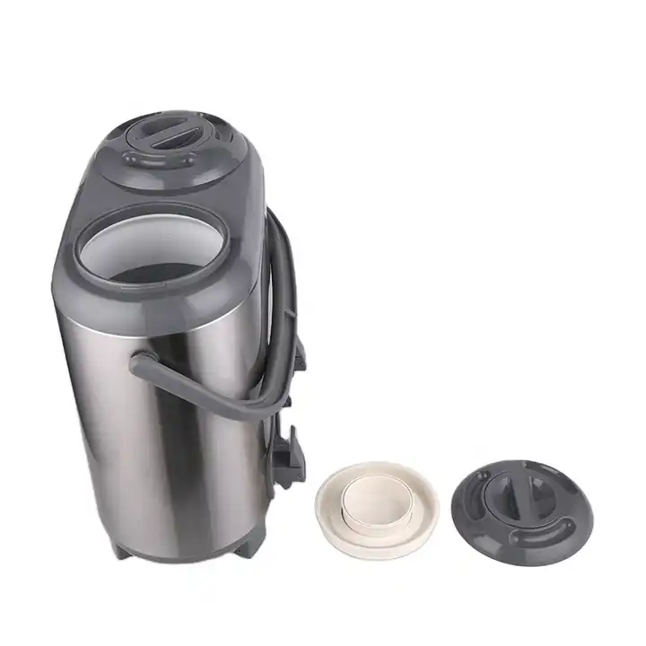 15 Litres Twin Hot & Cold Thermos Tea Coffee Water Flask-Silver
