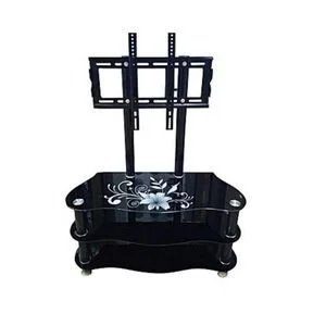 Generic Plasma Screen Glass TV Stand – Black